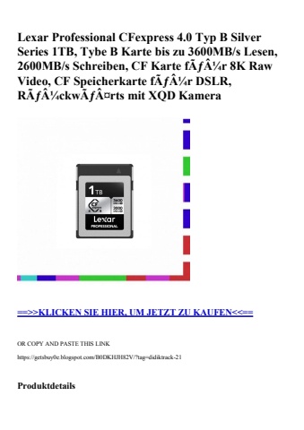 4509 lexar professional cfexpress 4