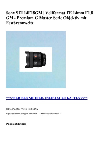 3148 sony sel14f18gm   vollformat fe 14mm f1