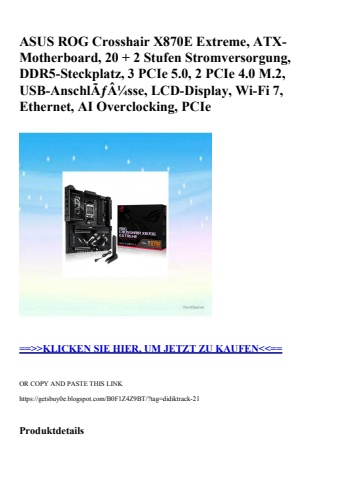 3512 asus rog crosshair x870e extreme  atx-motherboard  20   2 stufen stromversorgung  ddr5-steckplatz