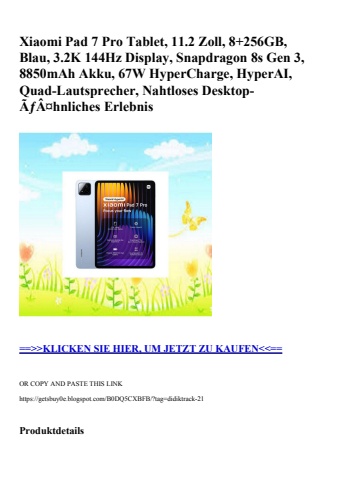 5956 xiaomi pad 7 pro tablet  11