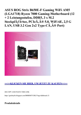 0083 asus rog strix b650e-f gaming wifi am5  lga1718  ryzen 7000 gaming-motherboard  12   2 leistungsstu