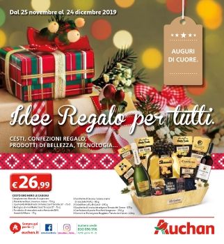 Volantino Auchan Italia Dicembre 2019