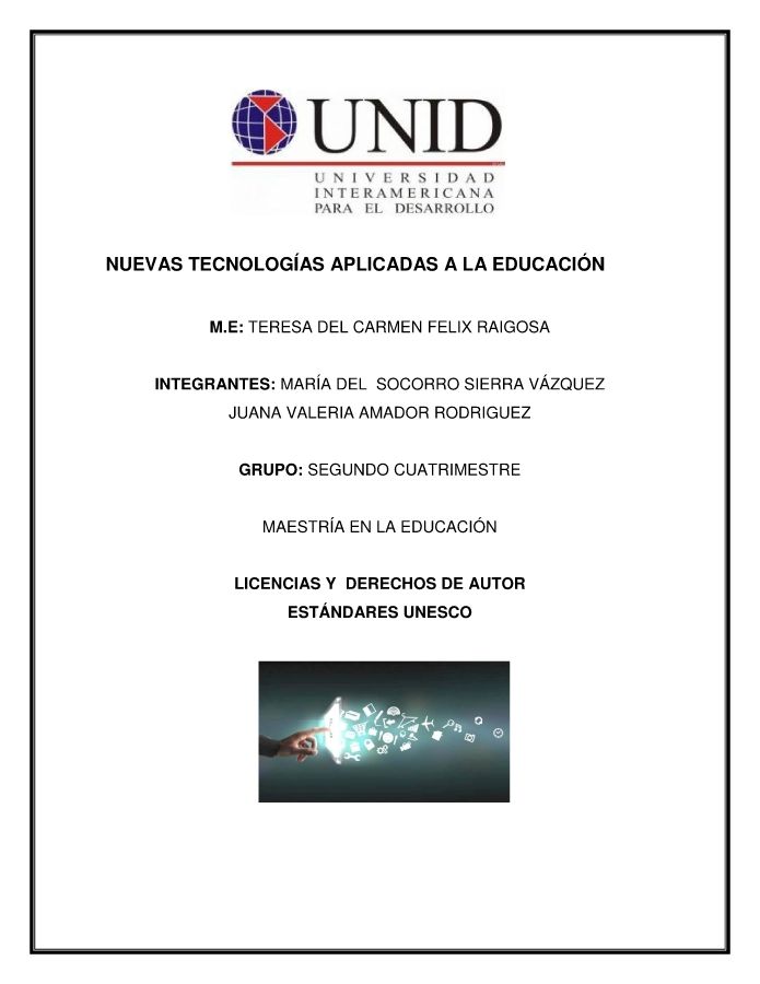 LIBRO LICENCIAS Y DERECHO DE AUTOR ,ESTANDARES UNESCO1