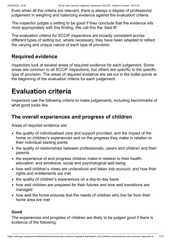 SCCIF Evaluation Criteria