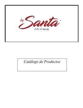 catalogo by Santa 2018