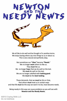 Newton and the Needy Newts