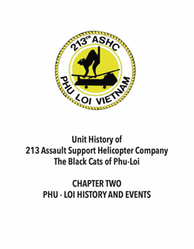 213th History Chapter Two