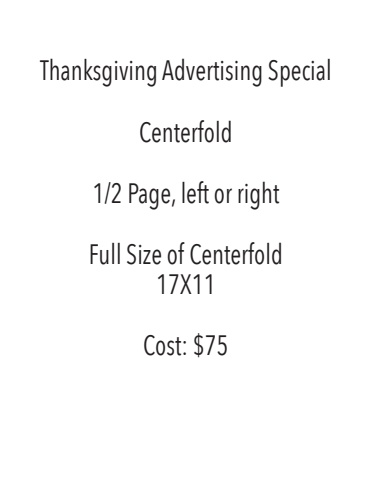 November Advertising Special