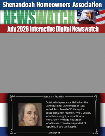 July 2026 Newswatch