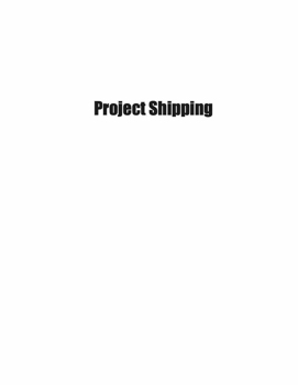 Project Shipping