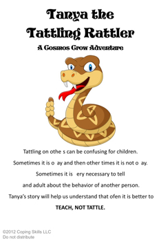G-Tanya the Tattling Rattler
