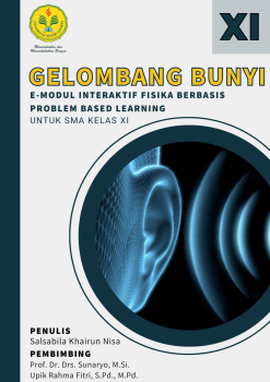 E-modul Interaktif Gelombang Bunyi berbasis Problem Based Learning