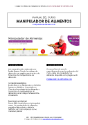 MANUAL DE MANIPULADORES DE ALIMENTOS