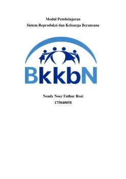 Modul Pembelajaran Sistem Reproduksi dan Program KB - Nendy Noer Fathur Rozi (175040058)