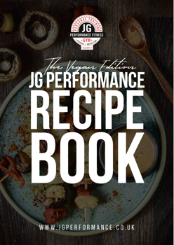 JG Performance August 19 Recipe Book