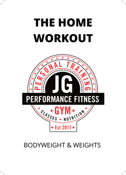 JG Performance Home Workout