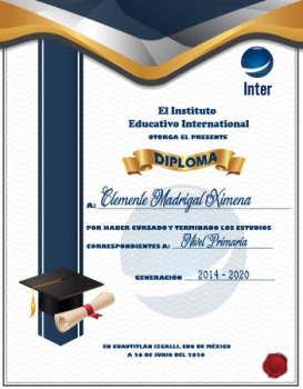 6°A prim 2020