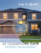 Magical Vacation Homes Management Catalog - Champions Gate