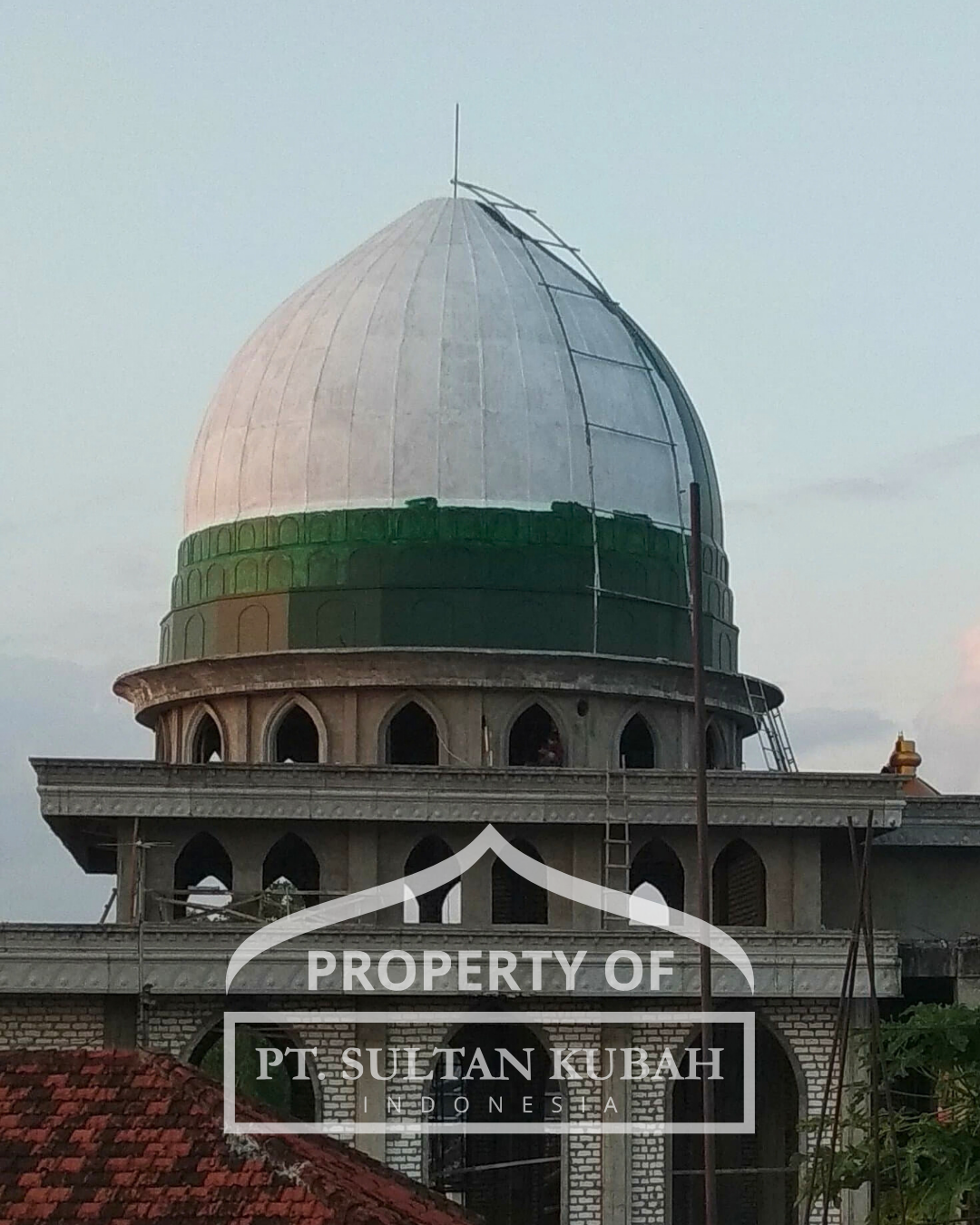 JUAL KUBAH MASJID PREMIUM DI KEC. MAJALENGKA, KAB. MAJALENGKA, JAWA BARAT (WA: 085117506337)