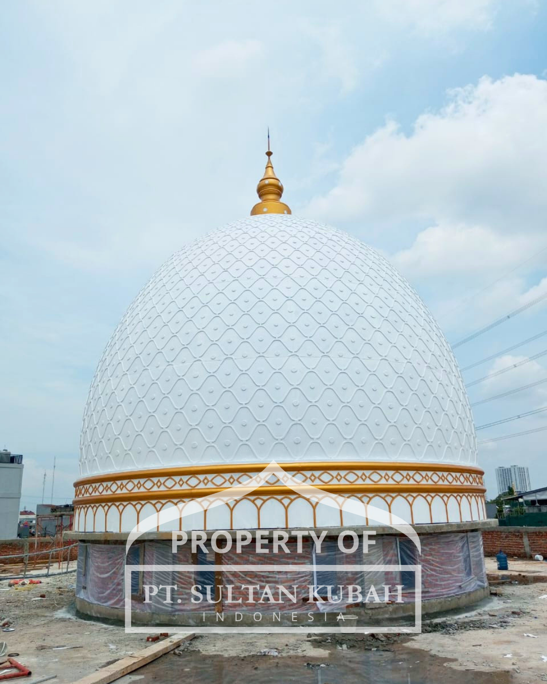 SPESIALIS KUBAH MASJID GARANSI RESMI DI KEC TANJUNG, KAB LOMBOK UTARA, NTB (WA: 085117506337)