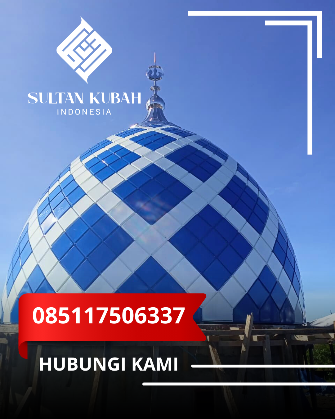 JUAL KUBAH MASJID TAHAN LAMA DI KEC. JAKARTA SELATAN, KOTA JAKARTA SELATAN (WA: 085117506337)