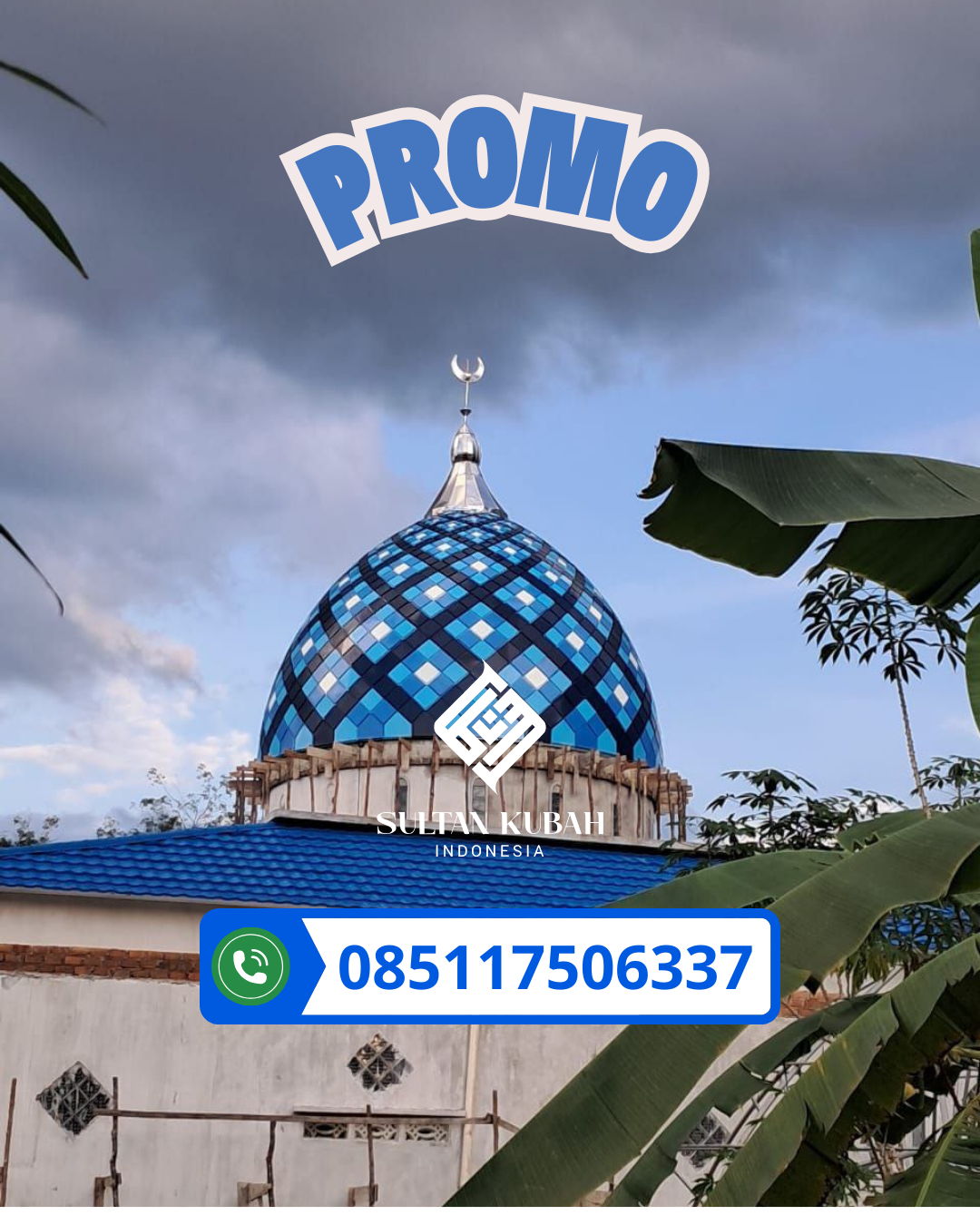 JUAL KUBAH MASJID TAHAN LAMA DI KEC. ALANG-ALANG LEBAR, KOTA PALEMBANG (WA: 085117506337)