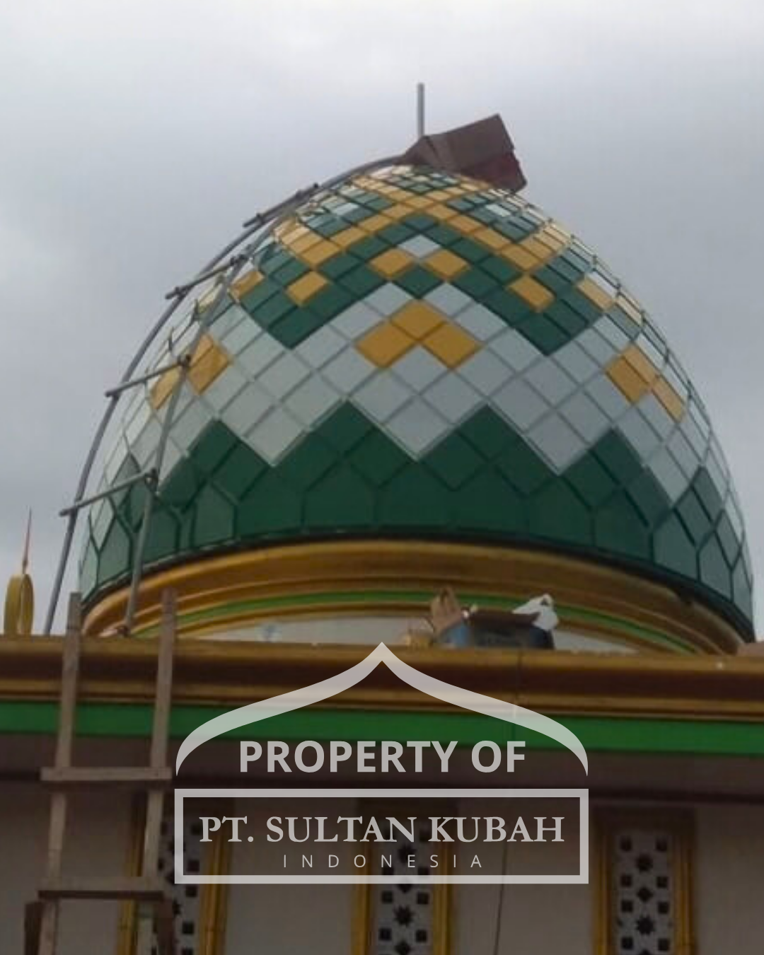 PRODUSEN KUBAH MASJID EKSKLUSIF DI KEC PALENGAAN, KAB PAMEKASAN, MADURA, JAWA TIMUR (WA: 085117506337)