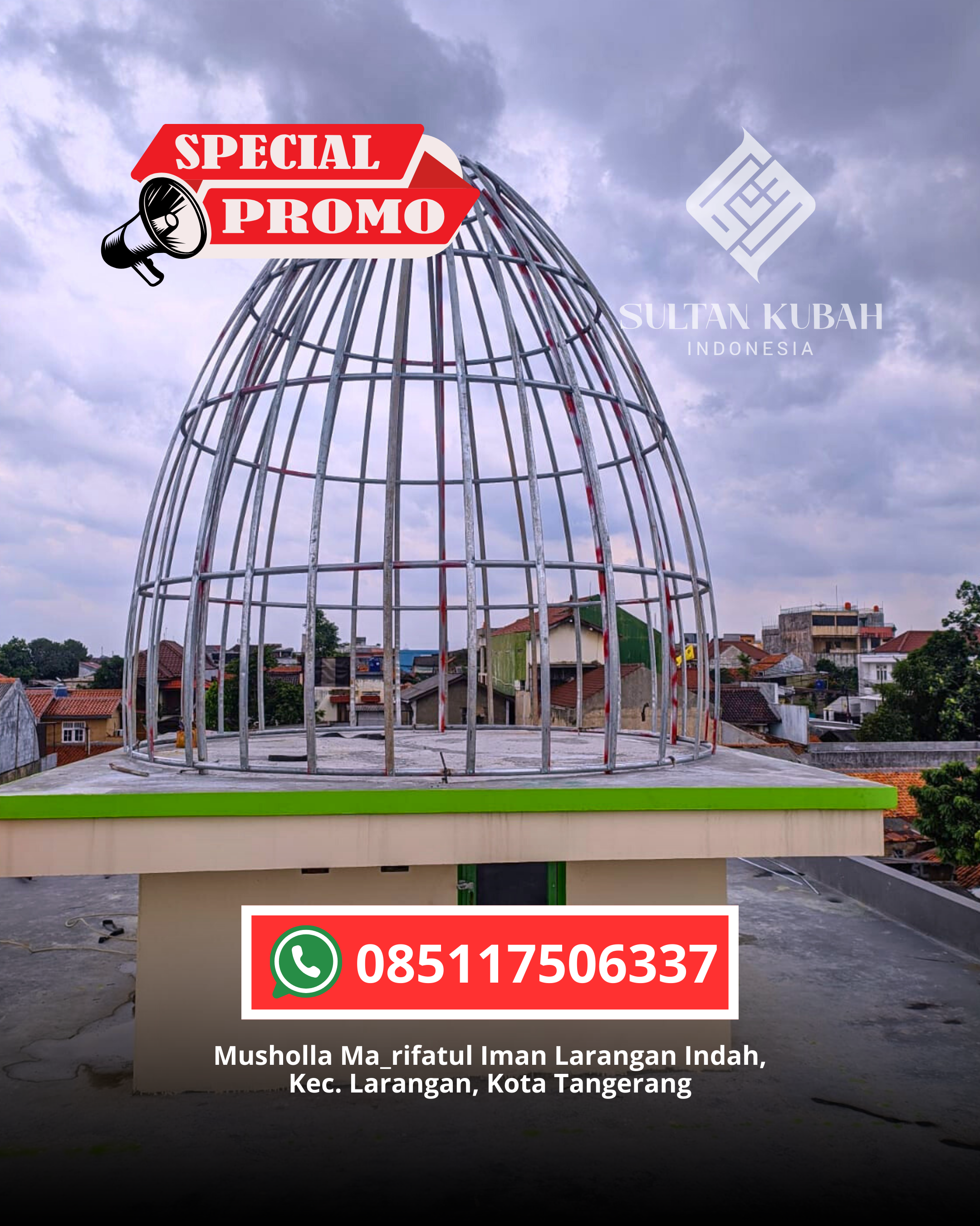 PRODUSEN KUBAH MASJID EKSKLUSIF DI KEC. UNAAHA, KABUPATEN KONAWE (WA: 085117506337)