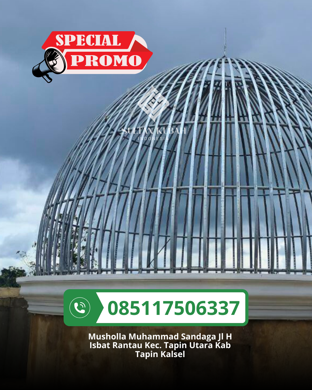 SPESIALIS KUBAH MASJID GARANSI RESMI DI KEC. KARAWACI, KOTA TANGERANG (WA: 085117506337)