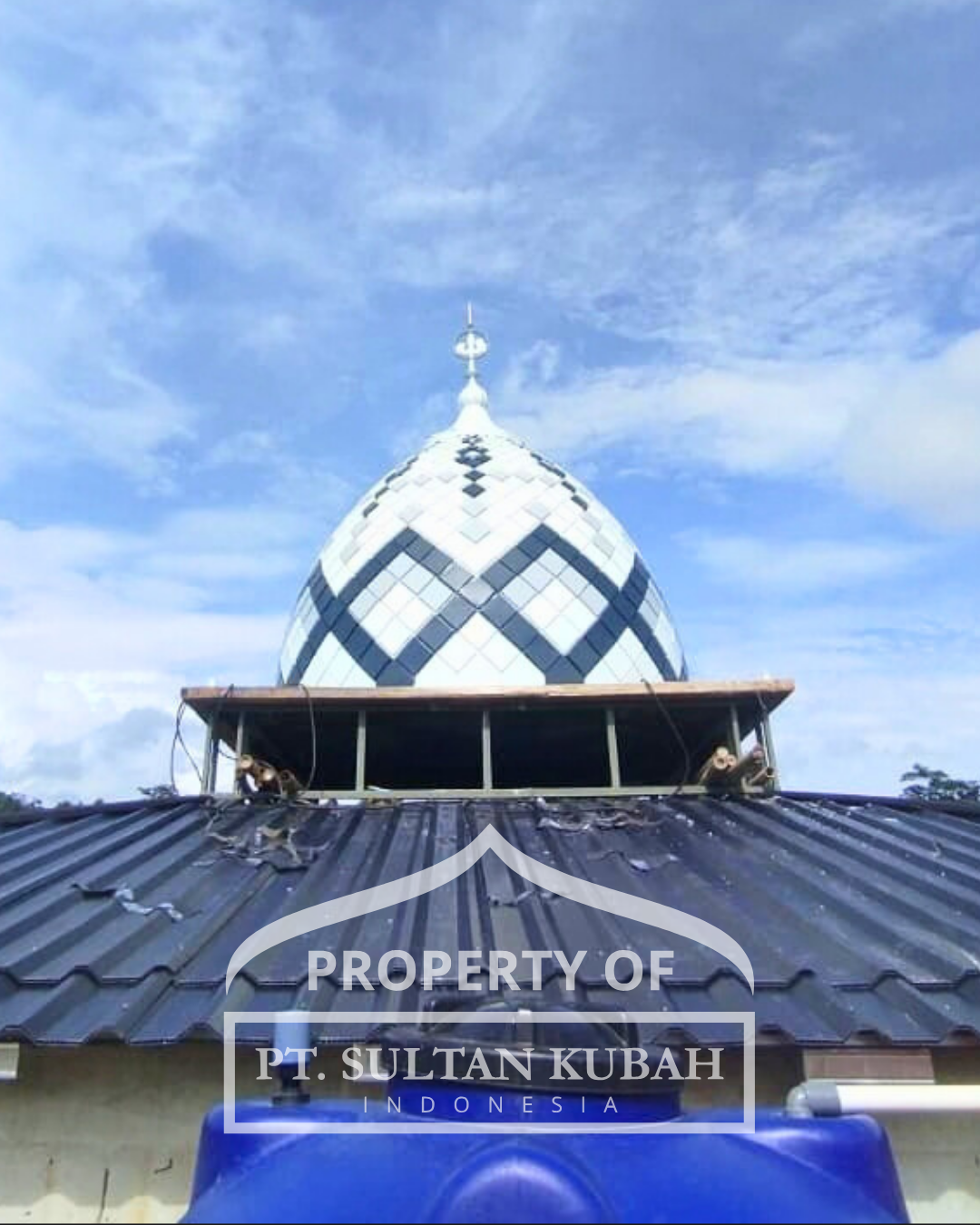 PRODUSEN KUBAH MASJID EKSKLUSIF DI KEC. KERTAPATI, KOTA PALEMBANG, SUMSEL (WA: 085117506337)