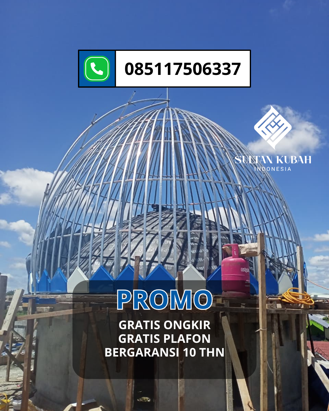 PABRIK KUBAH MASJID MODERN DI KEC. UNGARAN KOTA, KAB. SEMARANG (WA: 085117506337)