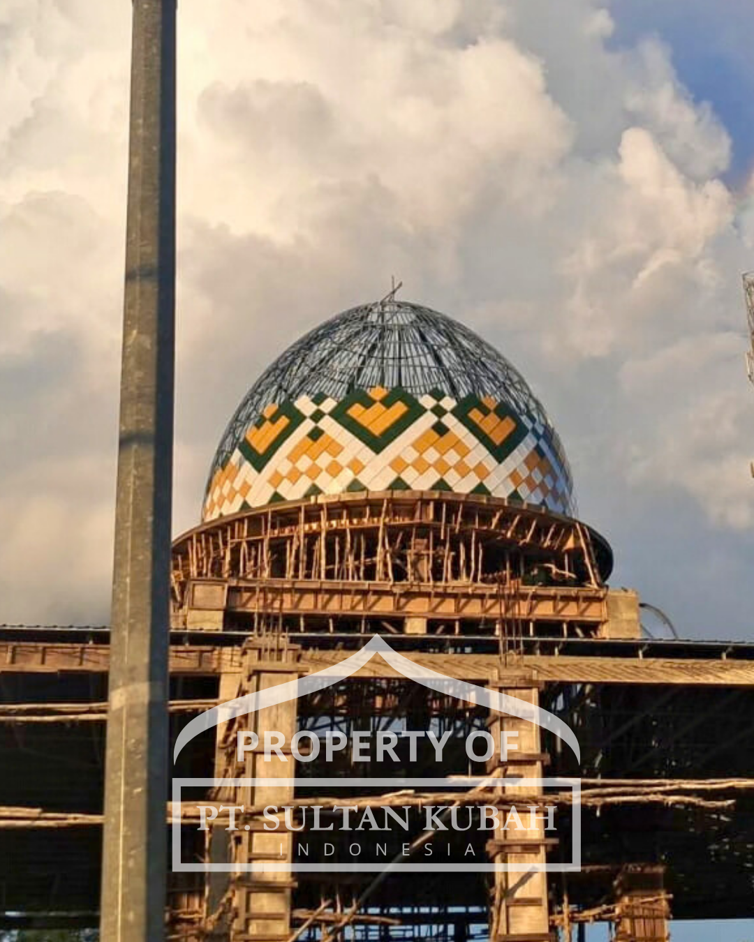 JUAL KUBAH MASJID TAHAN LAMA DI KABUPATEN INDRAMAYU, JAWA BARAT (WA: 085117506337)