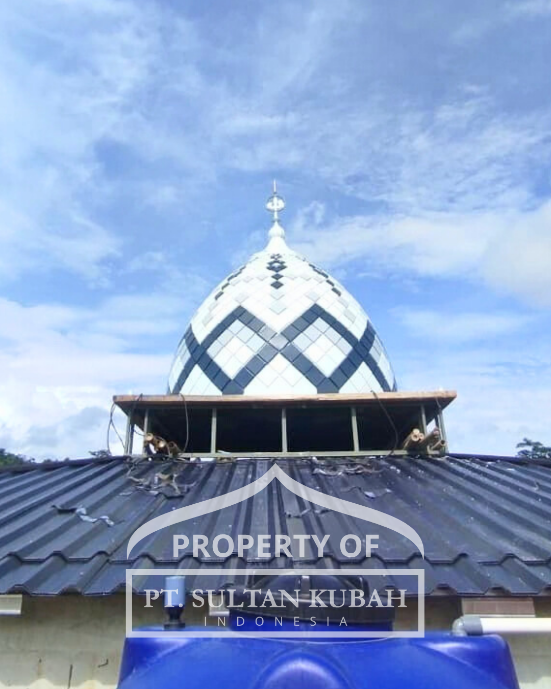 KUBAH MASJID DESAIN ELEGAN DI KEC. MEDAN AREA, KOTA MEDAN, SUMUT (WA: 085117506337)