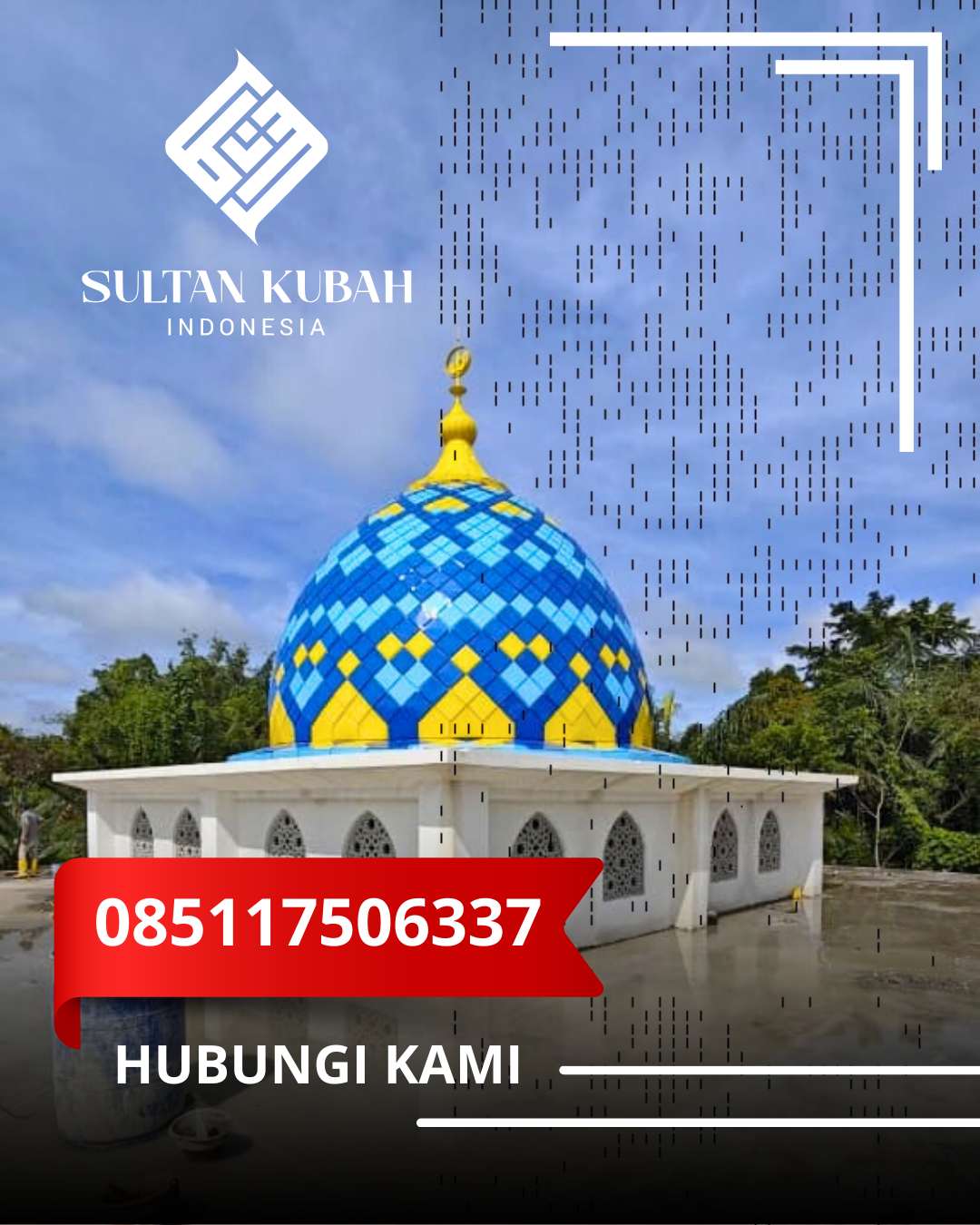 JUAL KUBAH MASJID TAHAN LAMA DI KEC. PULO ACEH, KAB. ACEH BESAR (WA: 085117506337)