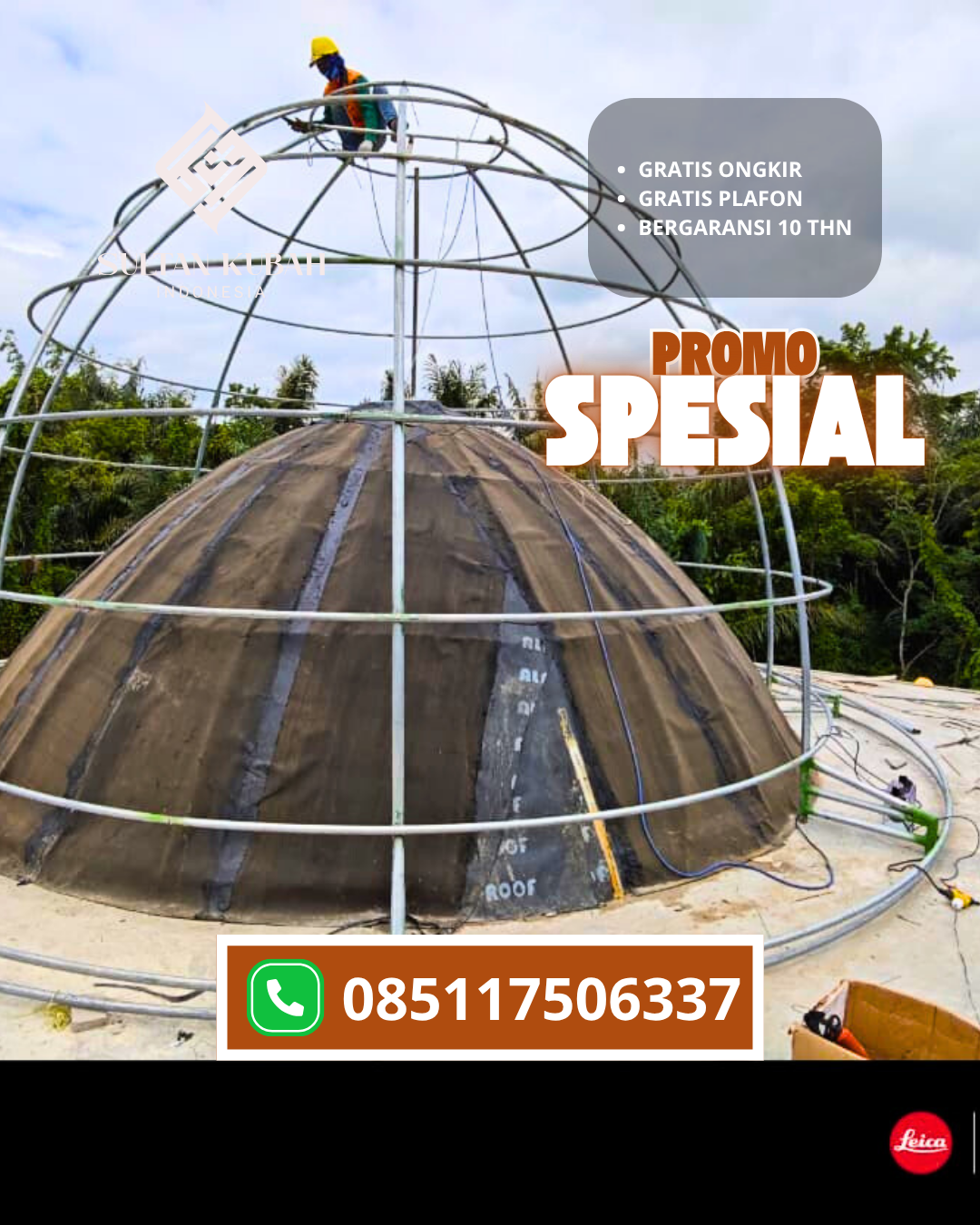 JUAL KUBAH MASJID TAHAN LAMA DI KEC. KLANGENAN, KABUPATEN CIREBON (WA: 085117506337)