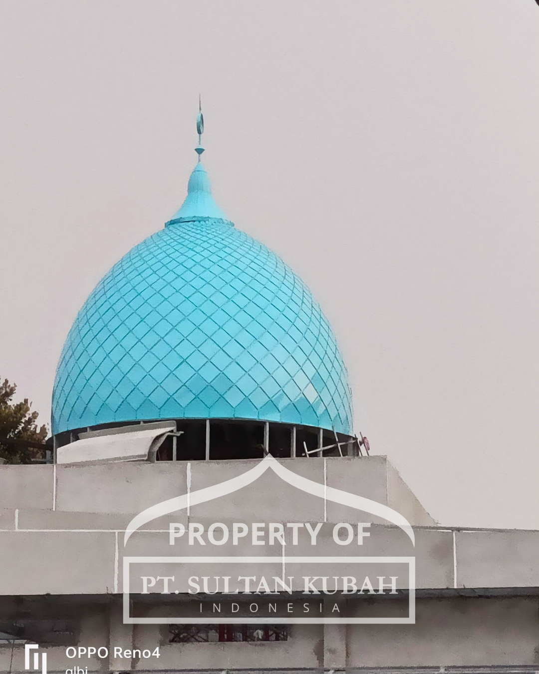 PABRIK KUBAH MASJID MODERN DI KEC. NUNUKAN UTARA, KAB. NUNUKAN, KALTARA (WA: 085117506337)