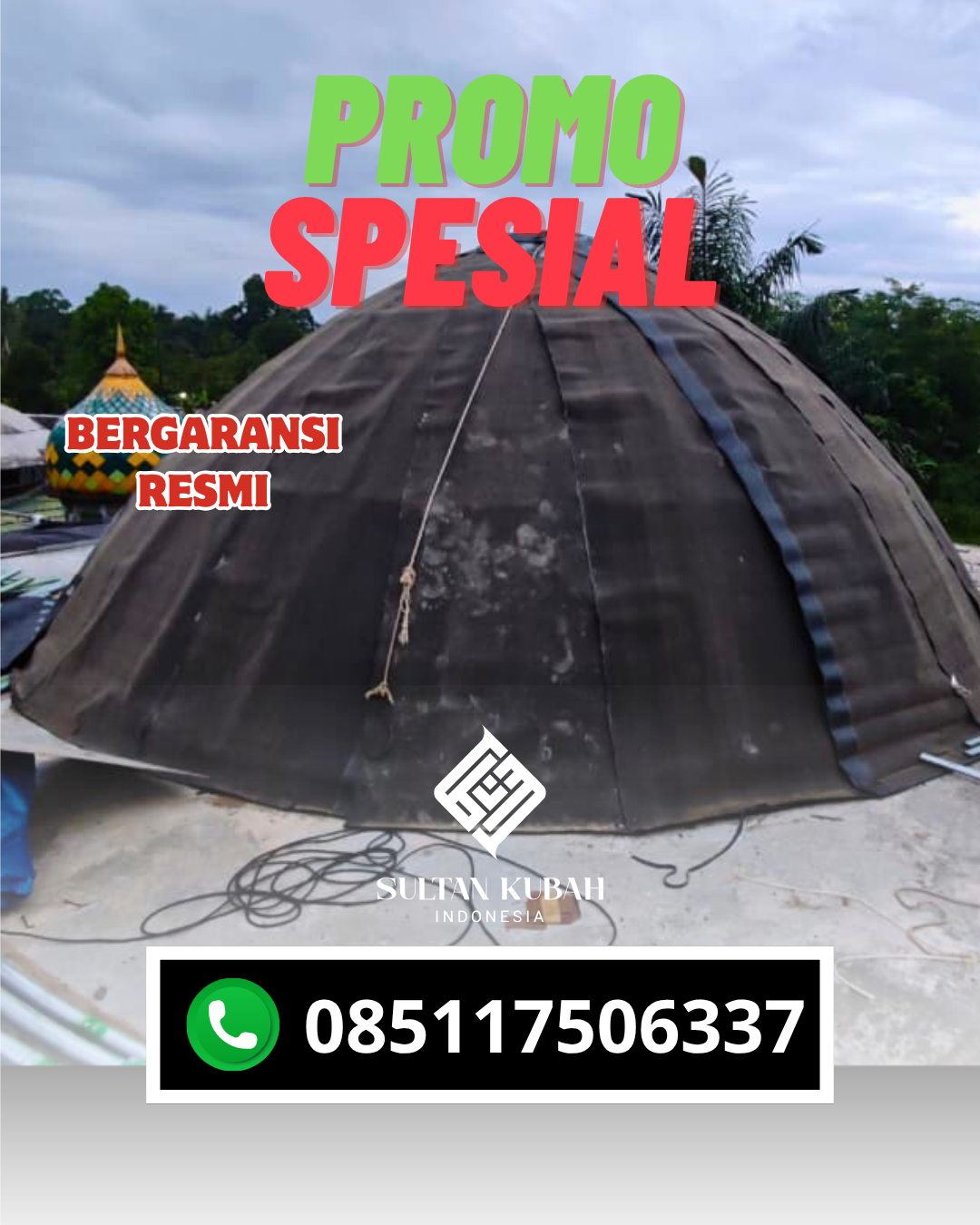 KUBAH MASJID DESAIN ELEGAN DI KEC. KADUDAMPIT, KOTA SUKABUMI (WA: 085117506337)