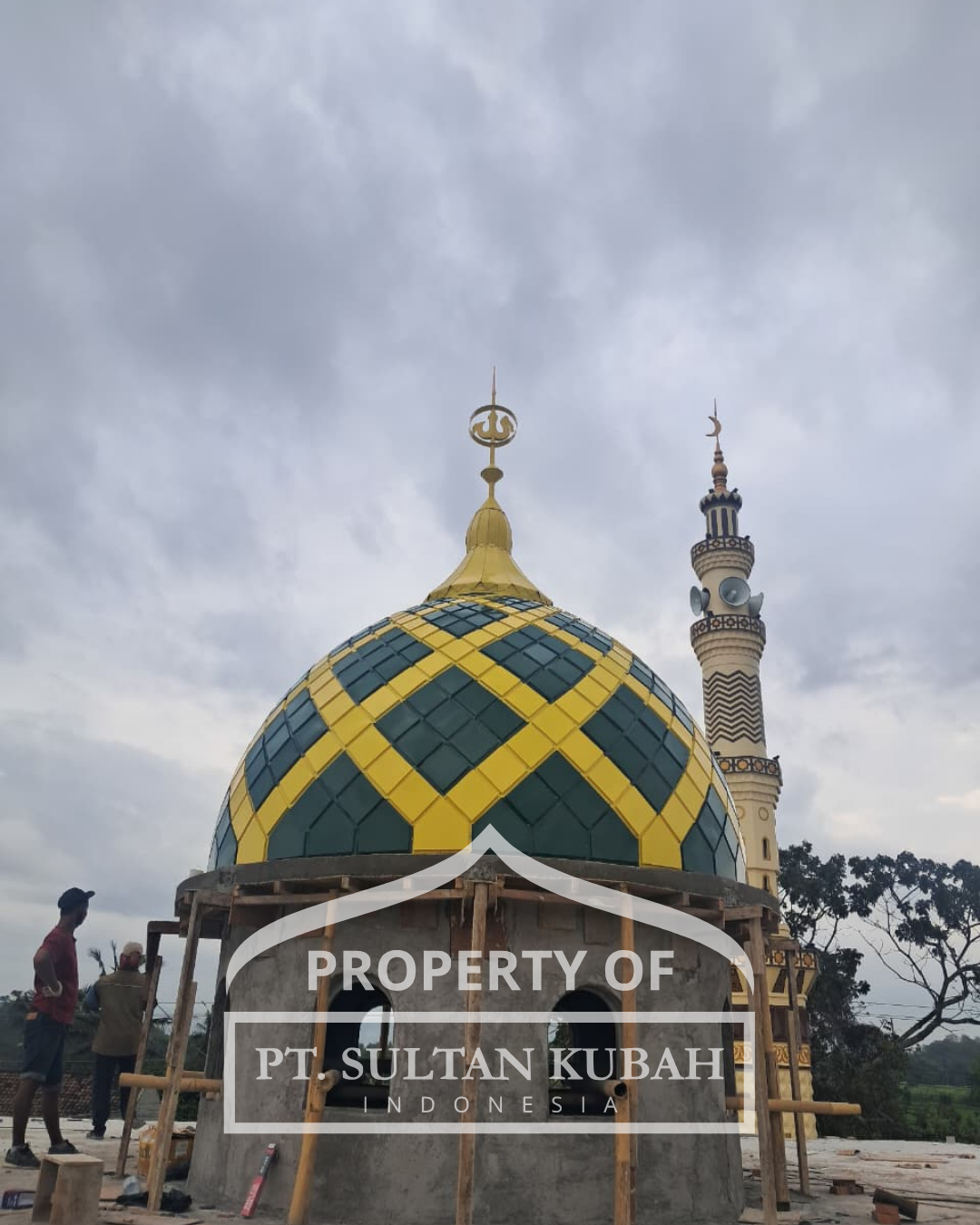 PRODUSEN KUBAH MASJID EKSKLUSIF DI KEC. SLAWI BARAT, KAB. TEGAL (WA: 085117506337)