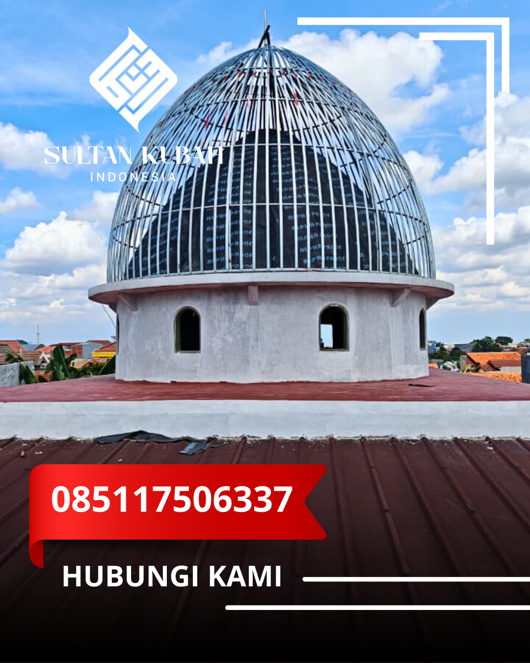 KUBAH MASJID HARGA TERJANGKAU DI KEC. PEKALONGAN UTARA, KOTA PEKALONGAN (WA: 085117506337)