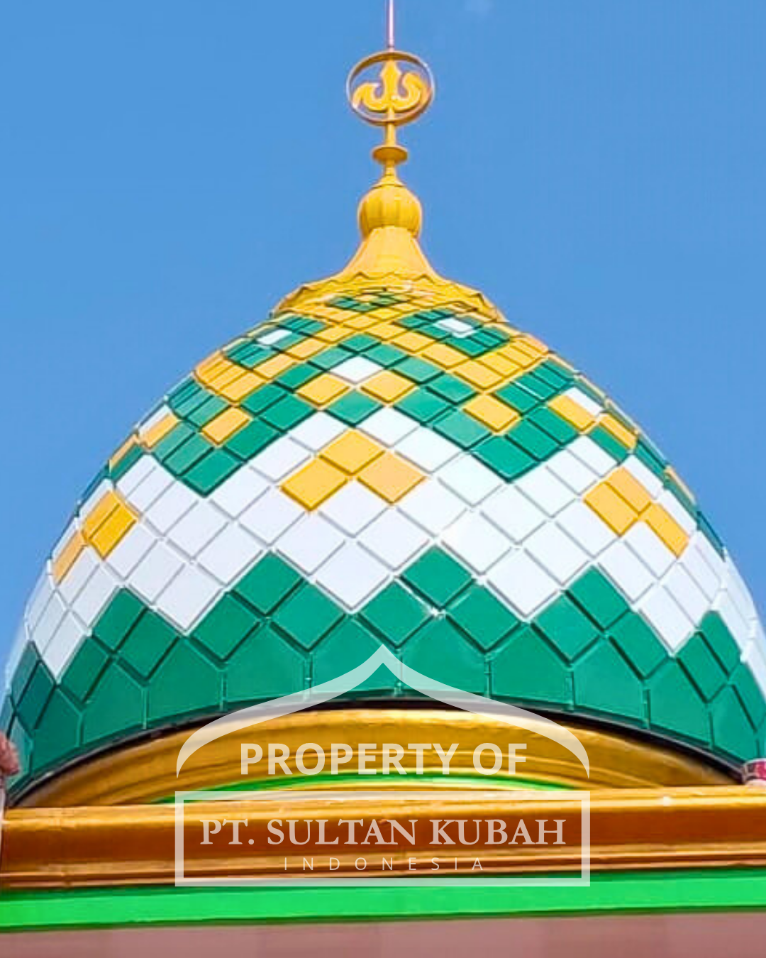 JUAL KUBAH MASJID PREMIUM DI KEC GUNUNG SARI, KAB LOMBOK BARAT, NUSA TENGGARA BARAT (WA: 085117506337)