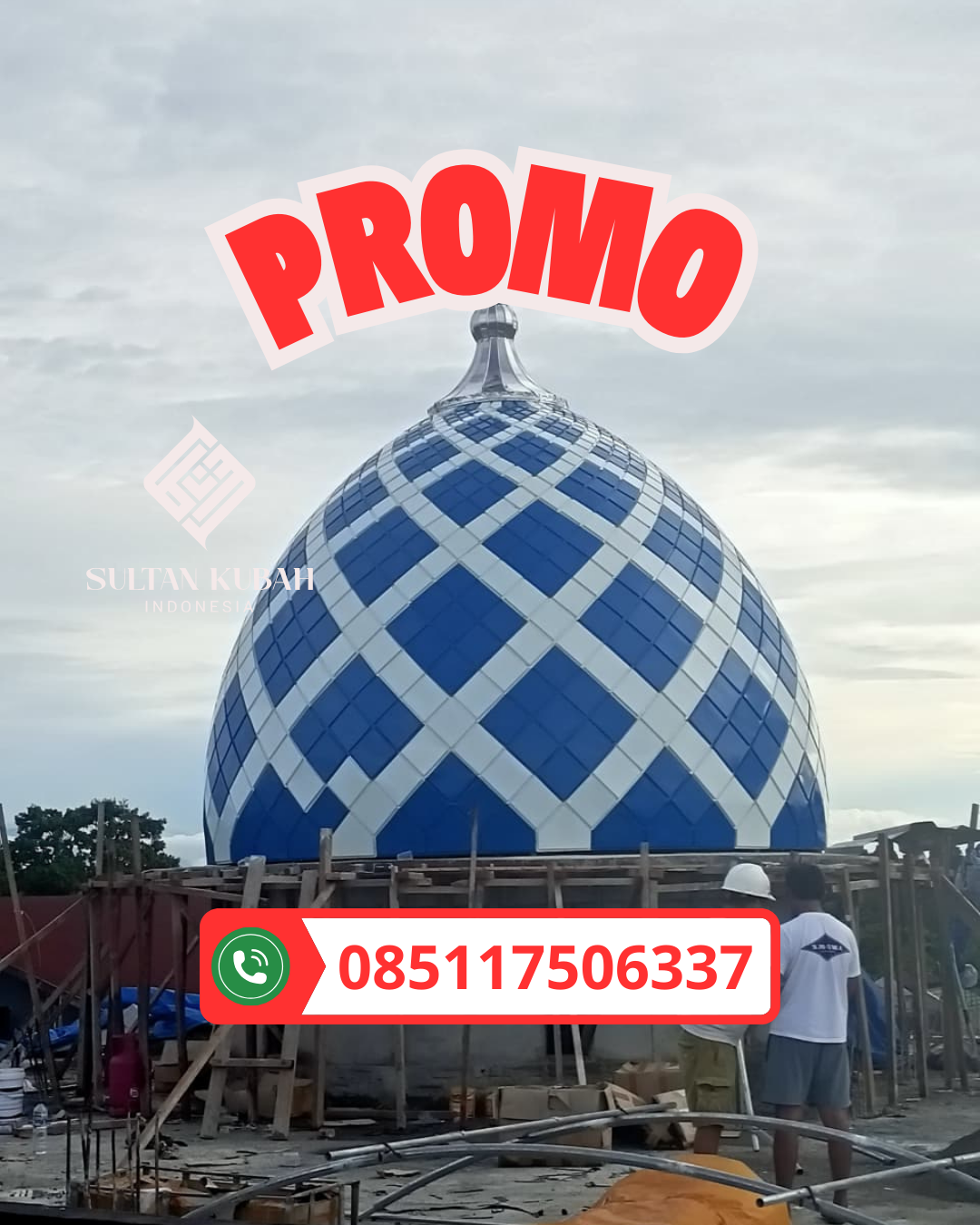 JUAL KUBAH MASJID TAHAN LAMA DI KEC. TAMBAKSARI, KOTA SURABAYA (WA: 085117506337)