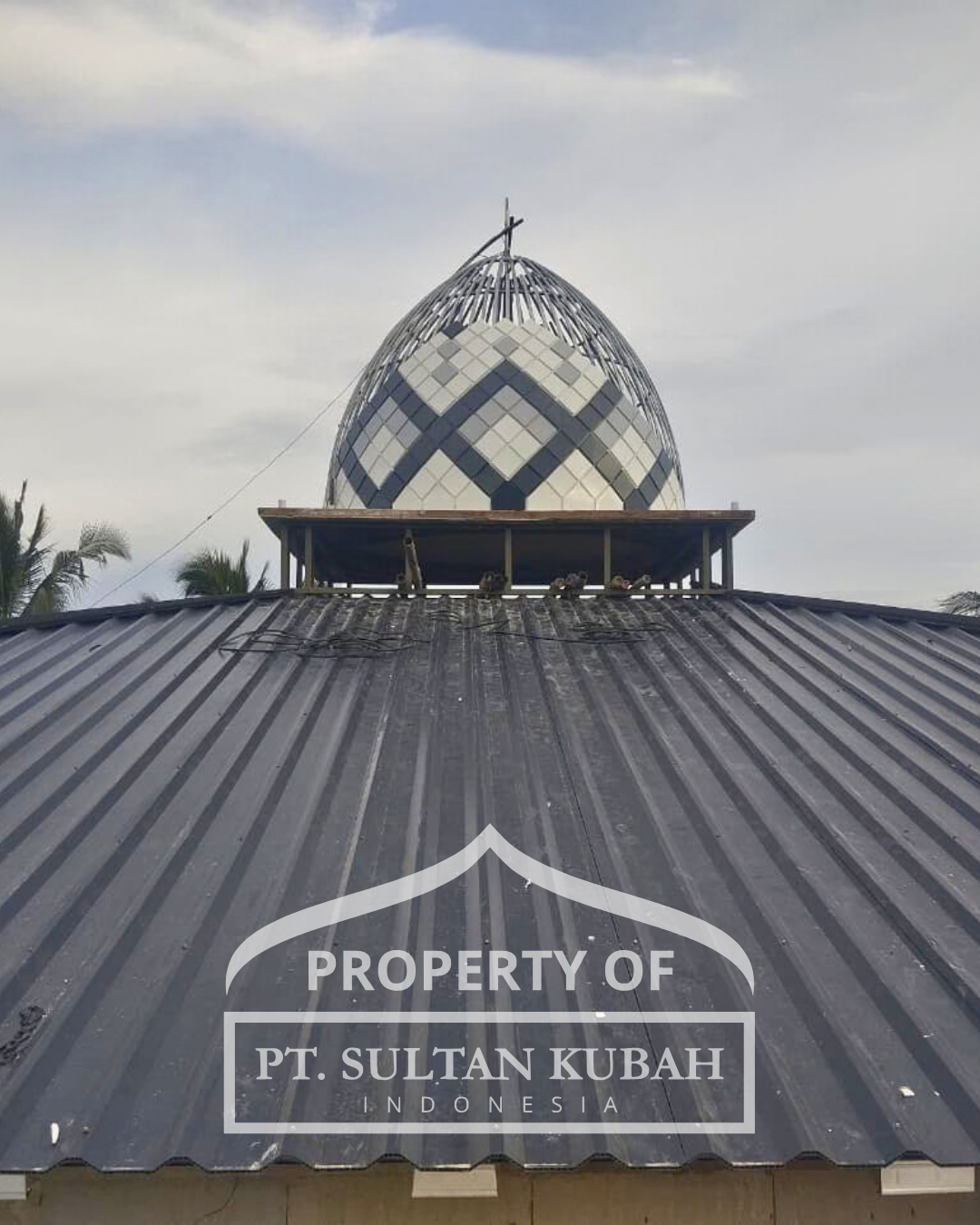 SPESIALIS KUBAH MASJID GARANSI RESMI DI KEC. SYIAH KUALA, KOTA BANDA ACEH, ACEH (WA: 085117506337)