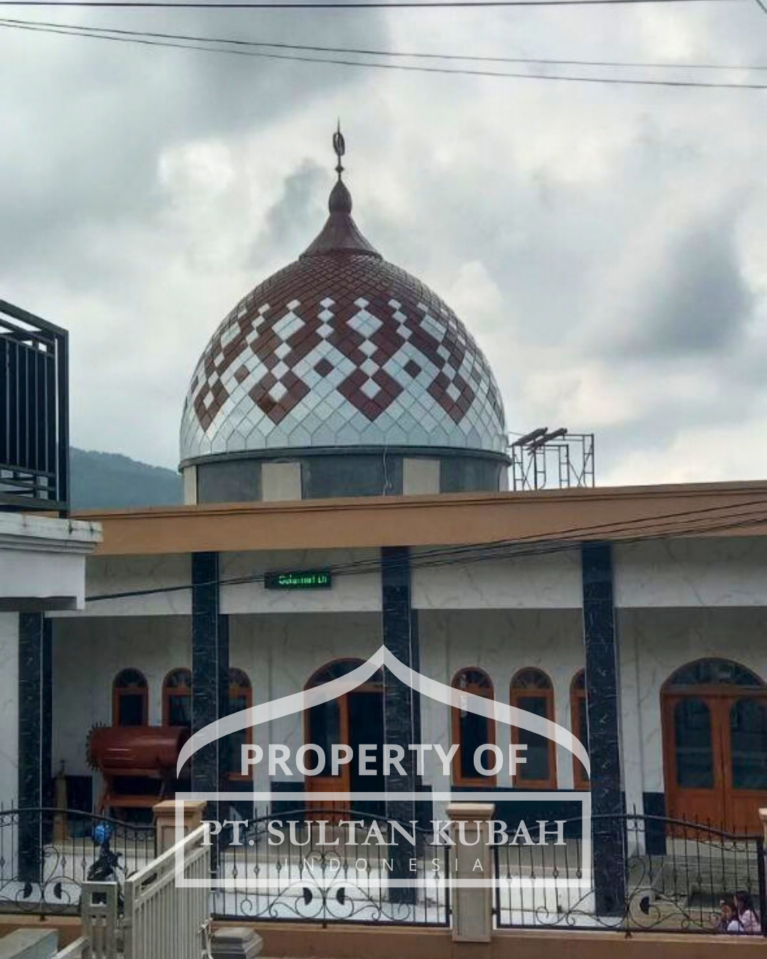 KUBAH MASJID HARGA TERJANGKAU DI KAB. SUKABUMI, JABAR (WA: 085117506337)