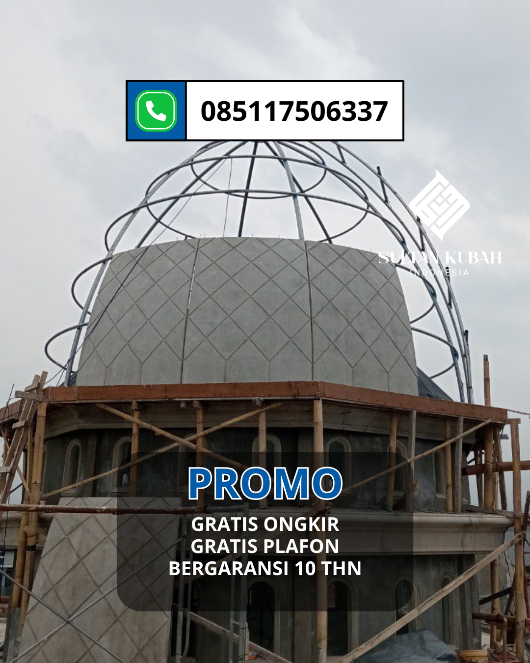 SPESIALIS KUBAH MASJID GRC GARANSI RESMI DI KEC. BUOL, KAB. BUOL (WA: 085117506337)
