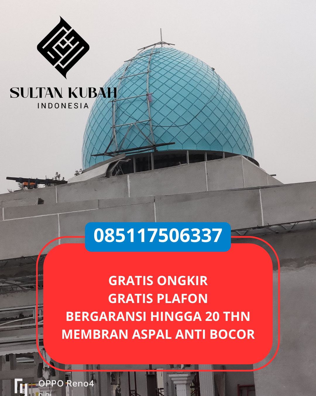 SPESIALIS KUBAH MASJID GARANSI RESMI DI KEC. SEMANGGA, KAB. MERAUKE, PAPSEL (WA: 085117506337)