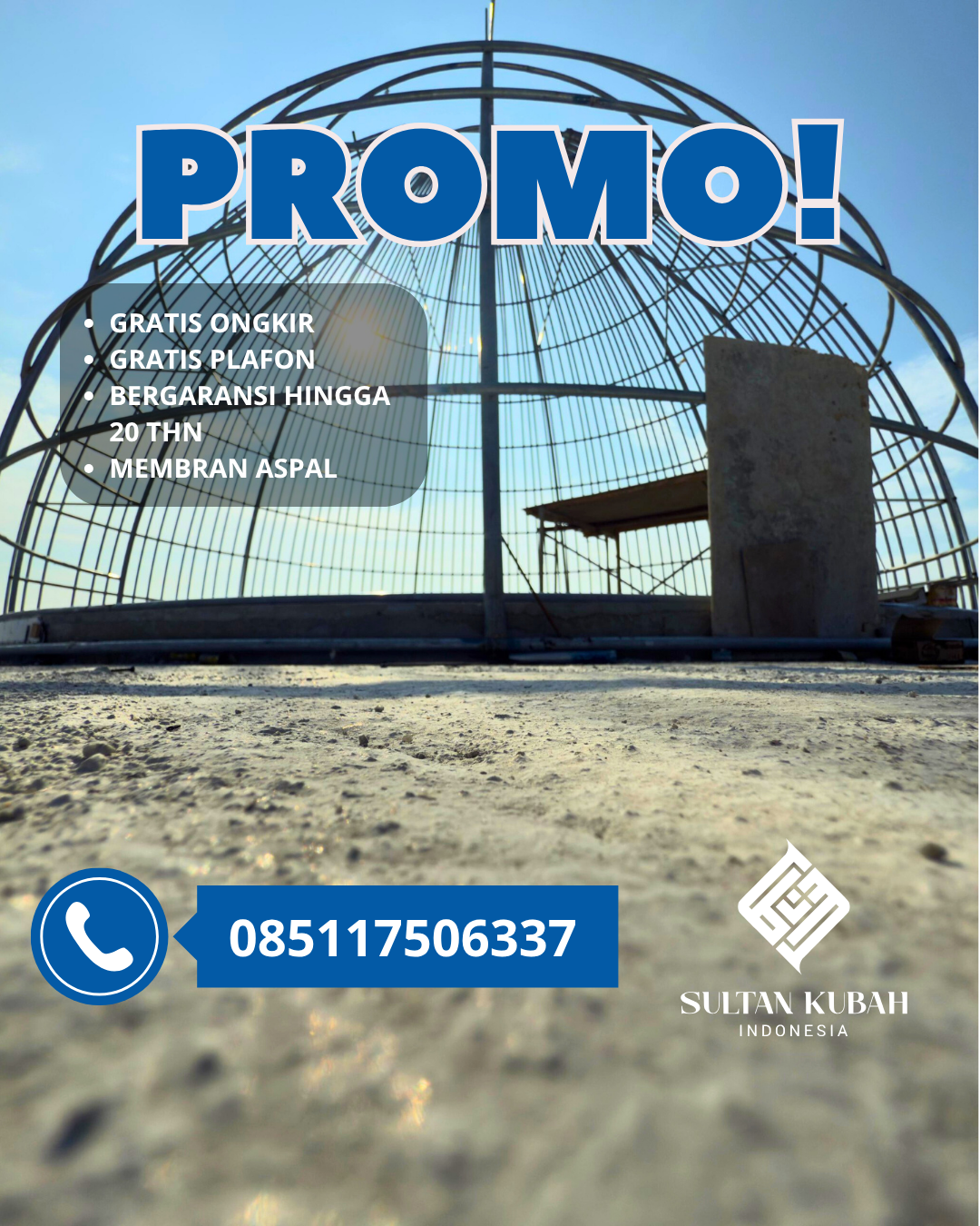 JUAL KUBAH MASJID TAHAN LAMA DI KEC. MAJALENGKA, KABUPATEN MAJALENGKA (WA: 085117506337)