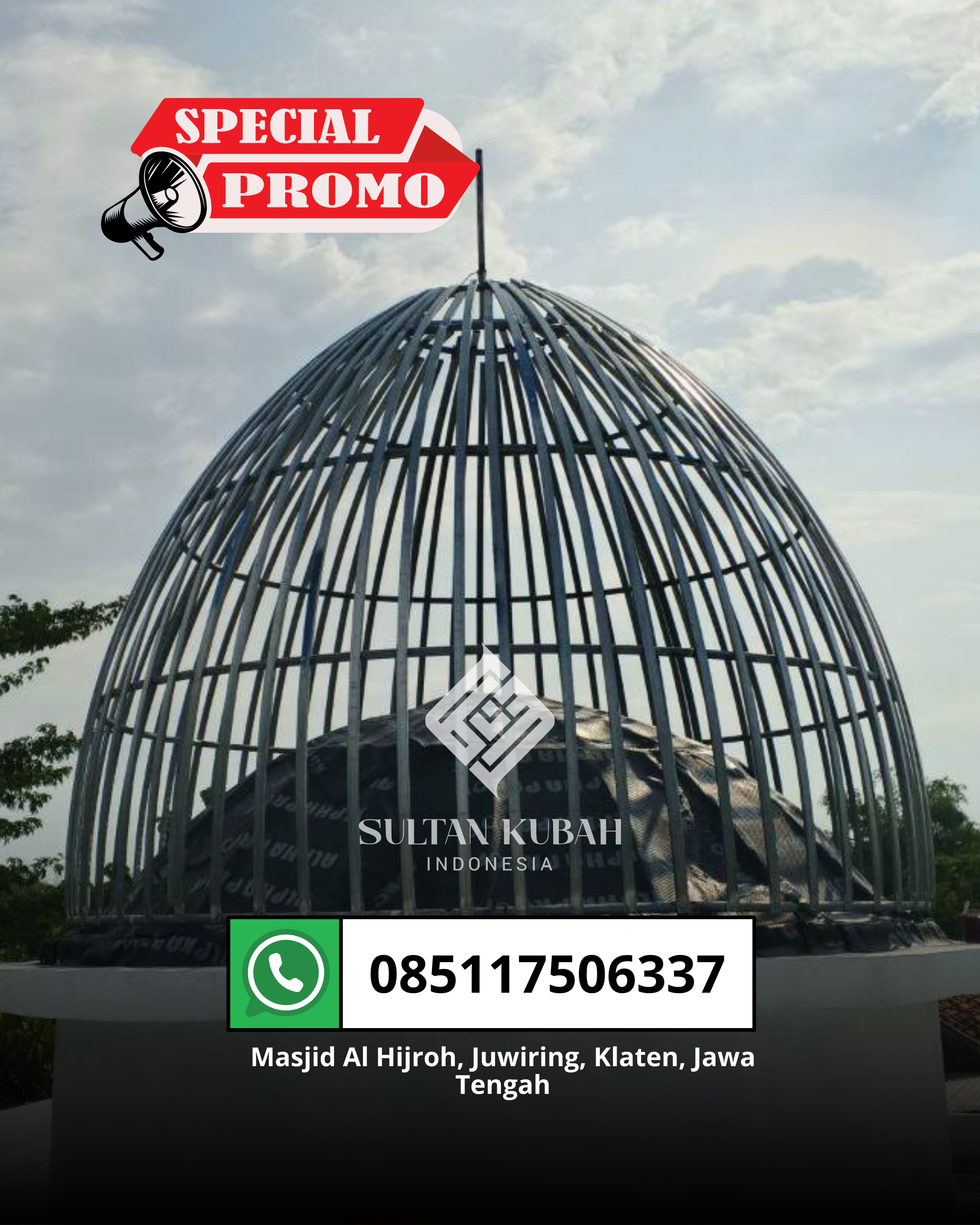 SPESIALIS KUBAH MASJID GARANSI RESMI DI KABUPATEN BANGKALAN (WA: 085117506337)