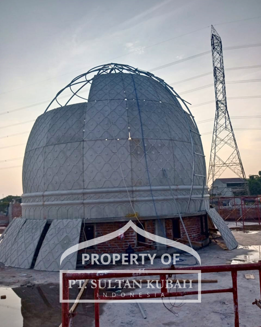 PABRIK KUBAH MASJID MODERN DI KEC TARAKAN BARAT, KOTA TARAKAN, KALTARA (WA: 085117506337)