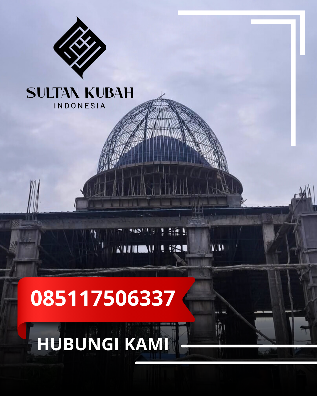 JUAL KUBAH MASJID PREMIUM DI KECAMATAN MIJEN, KOTA SEMARANG, JAWA TENGAH (WA: 085117506337)