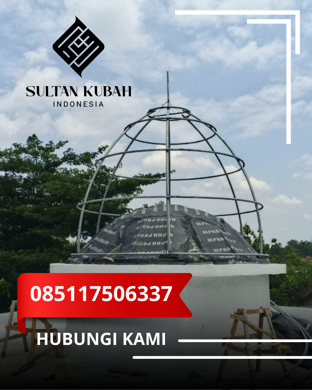 SPESIALIS KUBAH MASJID GARANSI RESMI DI KOTA SUKABUMI, JAWA BARAT (WA: 085117506337)